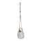Hello Honey® 9.5" White Distressed Volcano Finish Hanging Stoneware Planter with Jute Rope Hanger